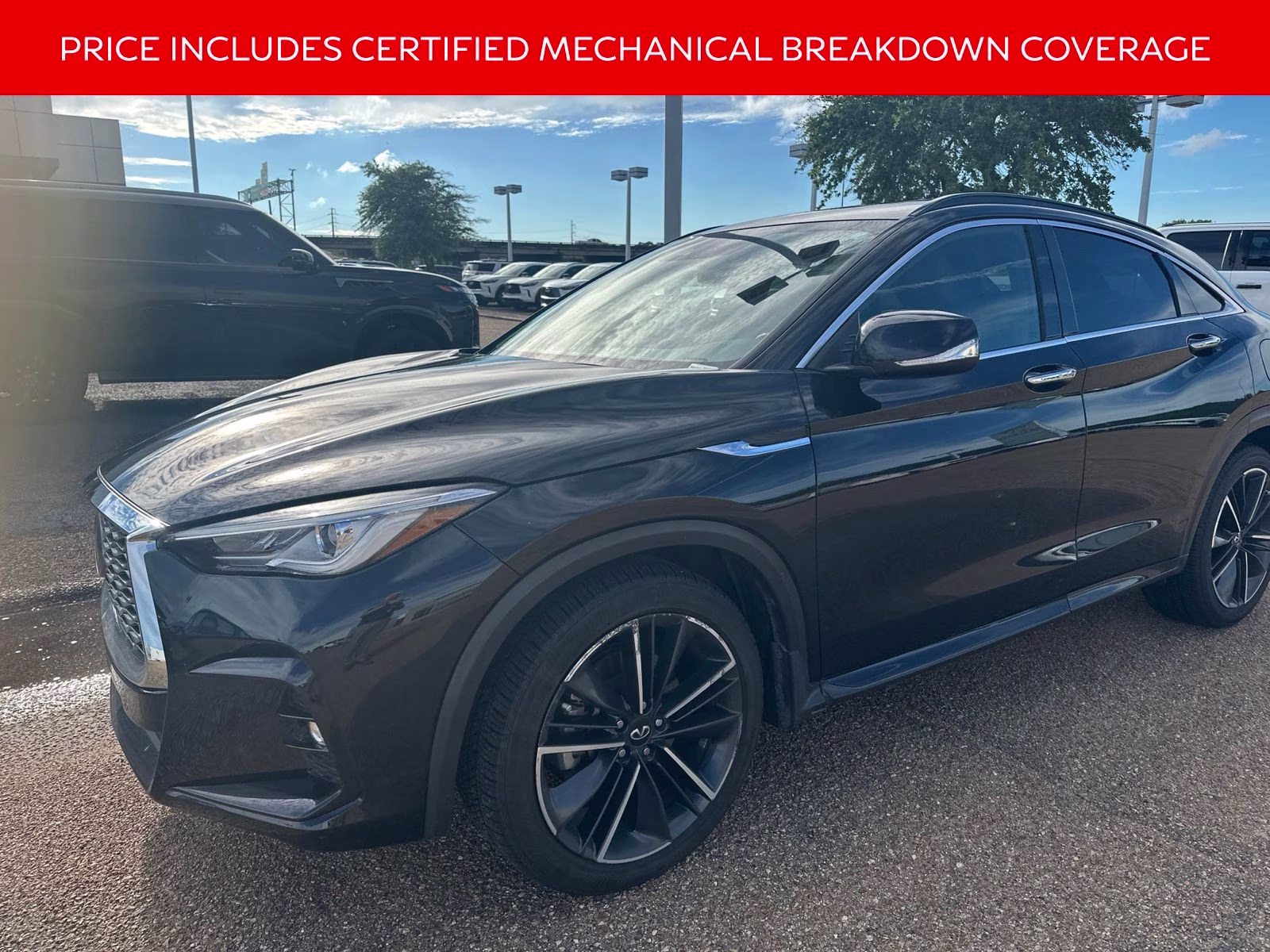 2022 Mineral INFINITI QX55 LUXE AWD SUV