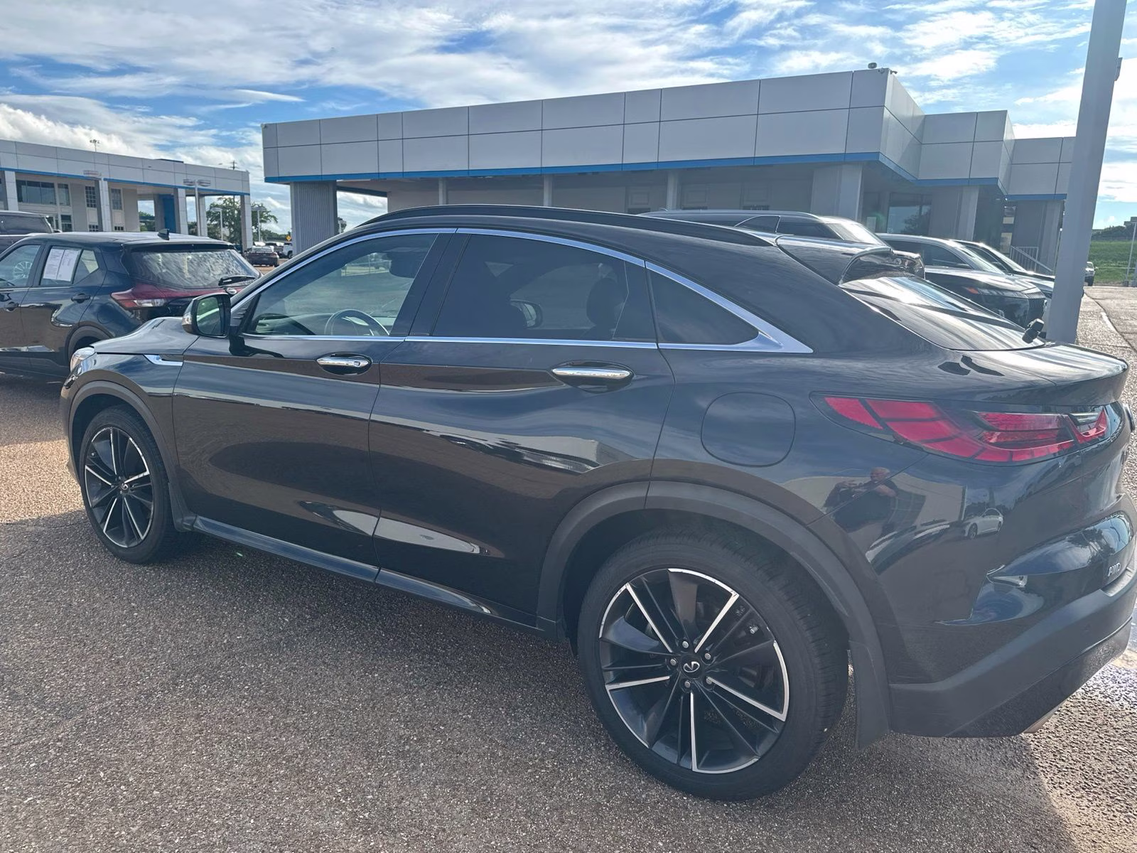 2022 Mineral INFINITI QX55 LUXE AWD SUV