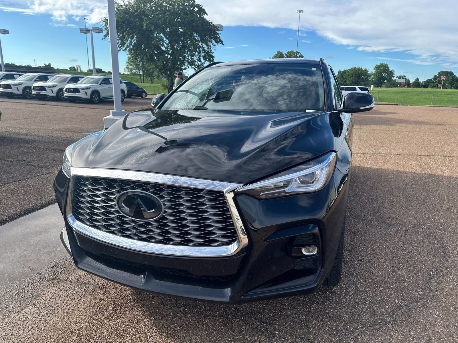 2022 Mineral INFINITI QX55 LUXE AWD SUV