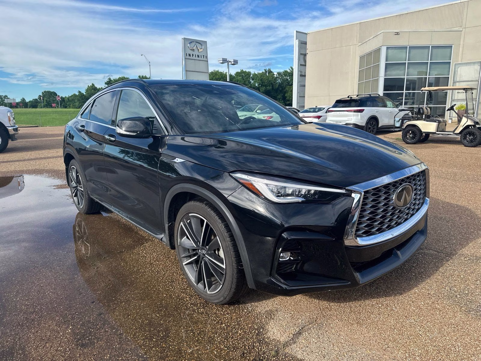 2022 Mineral INFINITI QX55 LUXE AWD SUV