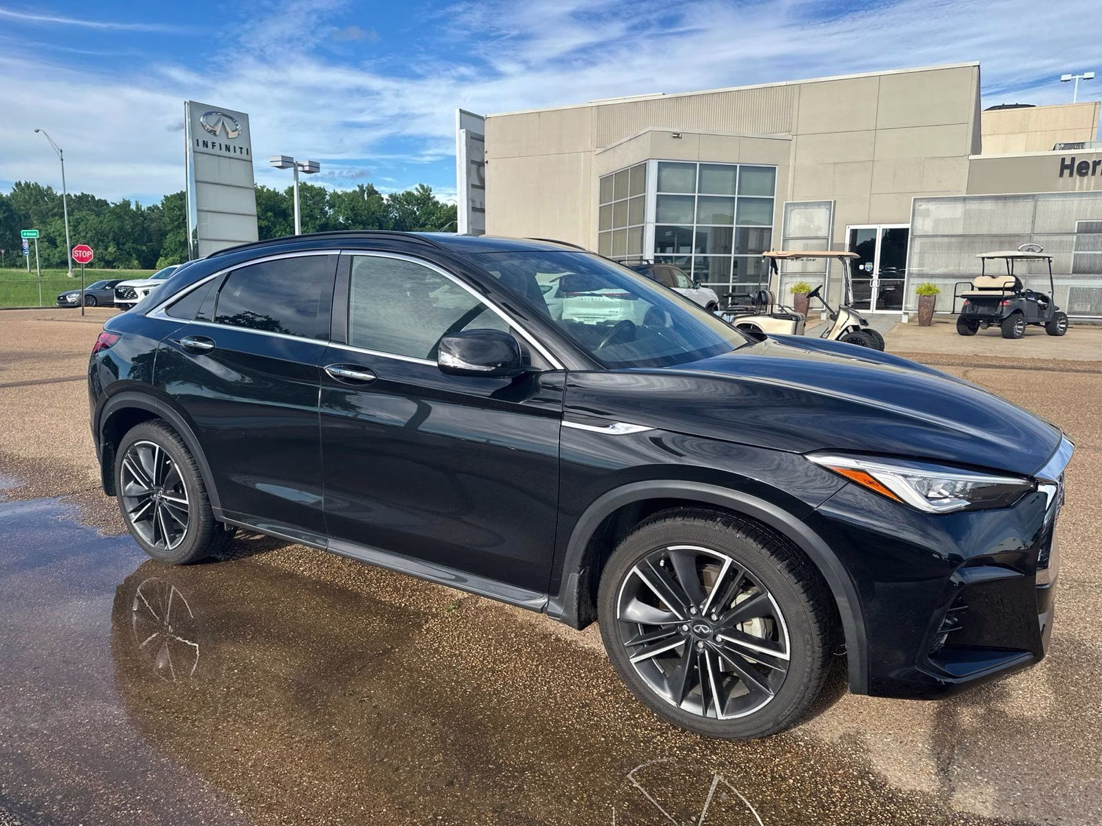 2022 Mineral INFINITI QX55 LUXE AWD SUV