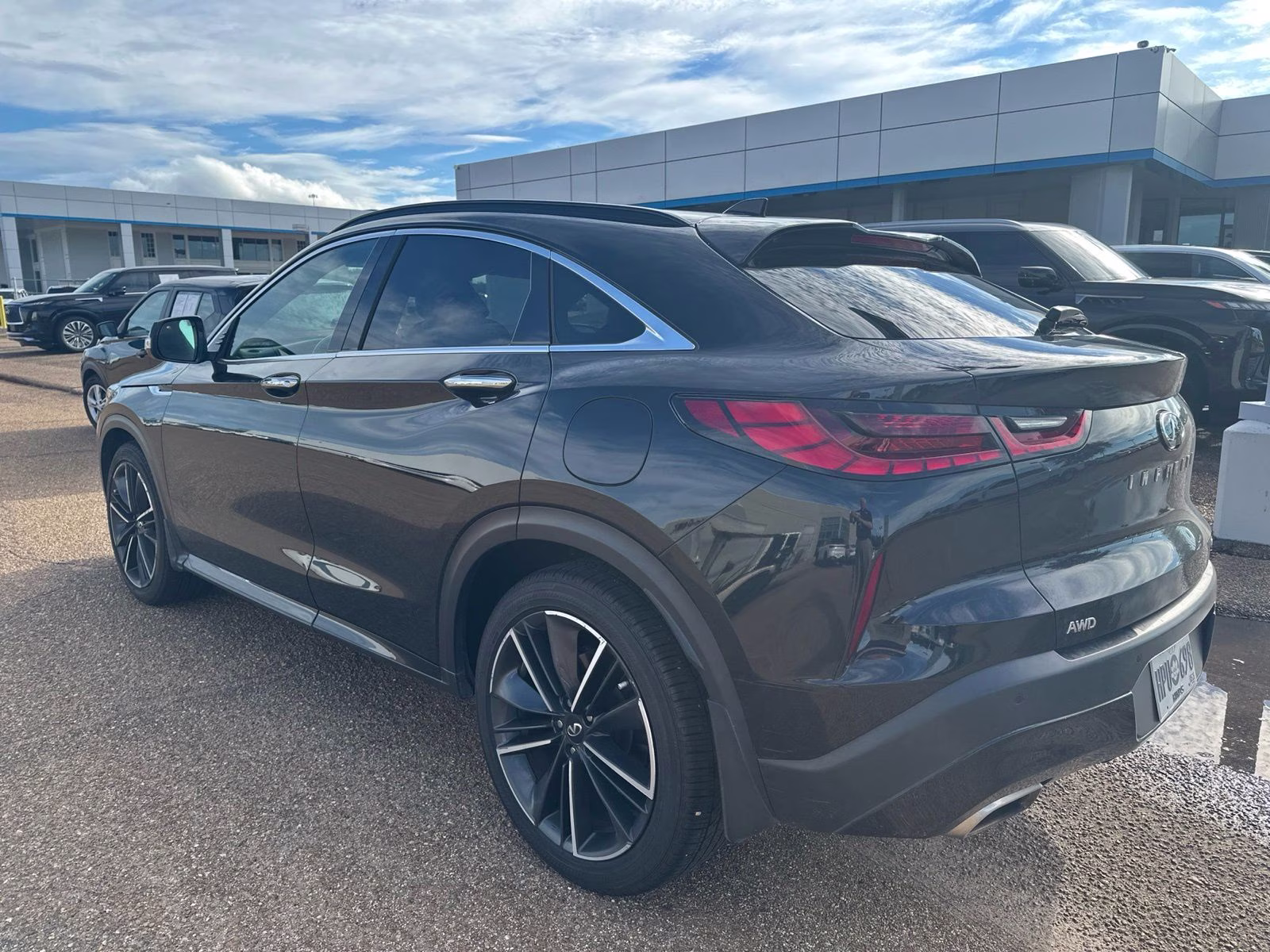 2022 Mineral INFINITI QX55 LUXE AWD SUV