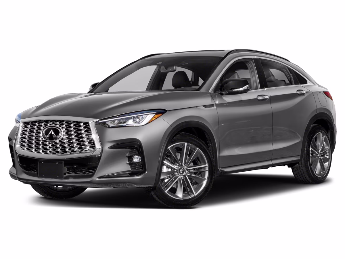 2022 Mineral Black INFINITI QX55 LUXE AWD SUV
