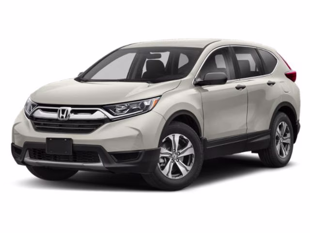 2019 White Honda CR-V LX FWD SUV