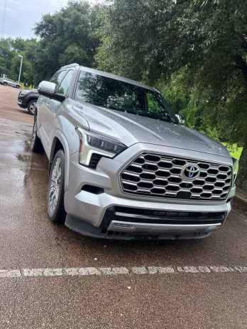 2023 Celestial Silver Metallic Toyota Sequoia Capstone 4X4 SUV
