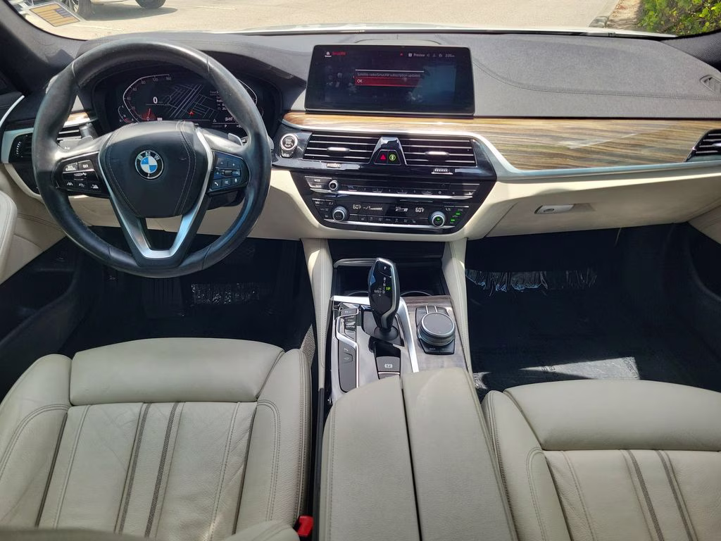 2020 Mineral White Metallic BMW 5 Series 530i RWD Sedan