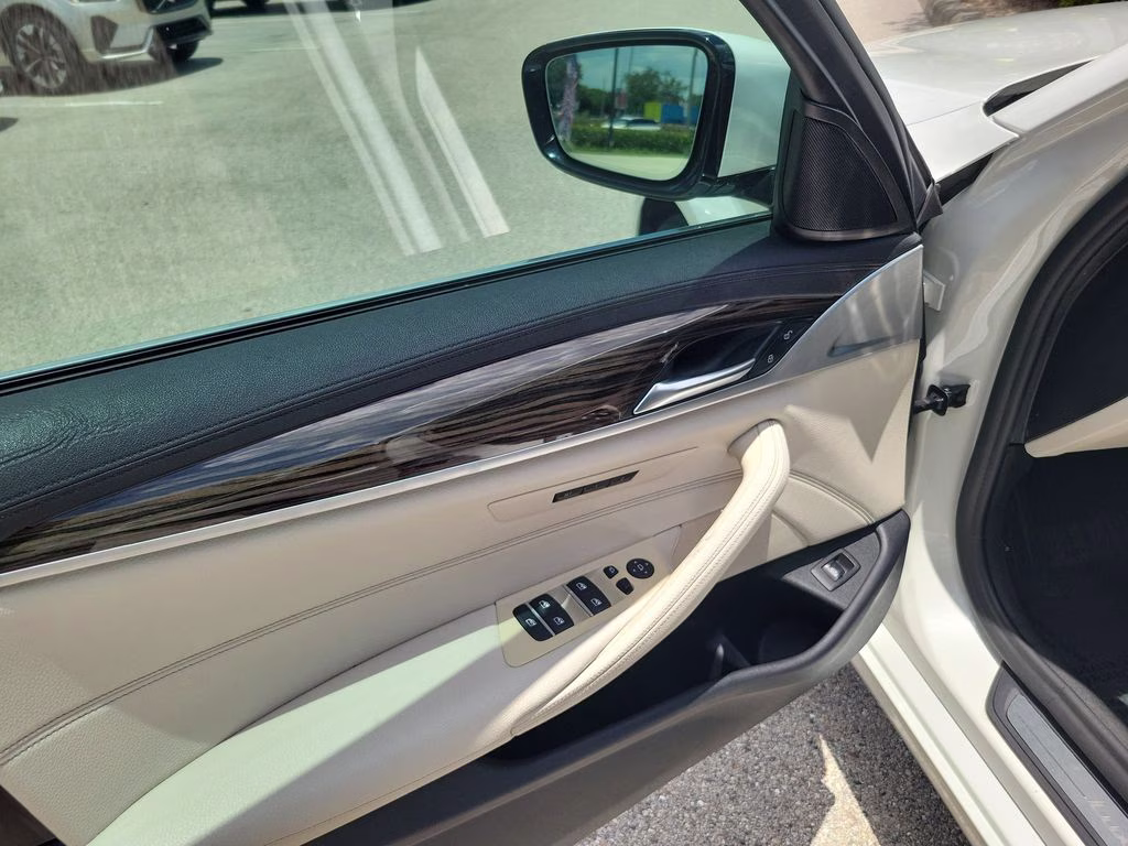 2020 Mineral White Metallic BMW 5 Series 530i RWD Sedan