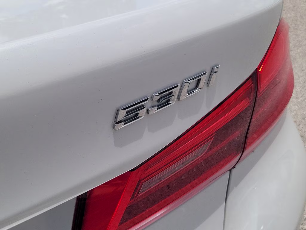 2020 Mineral White Metallic BMW 5 Series 530i RWD Sedan