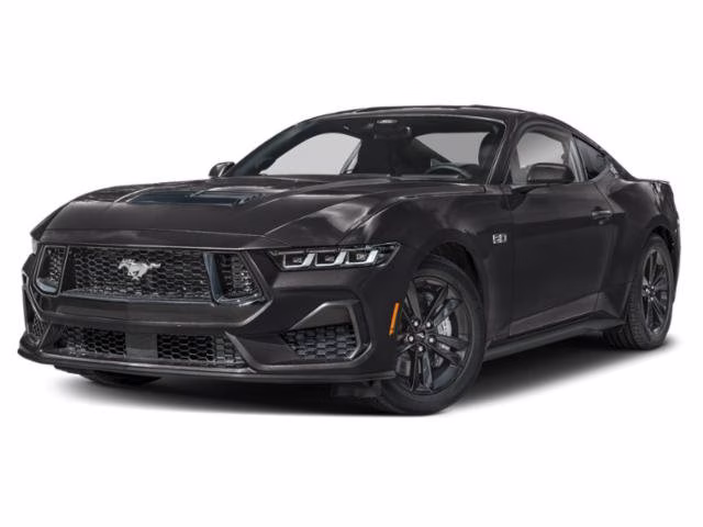 2024 Dark Matter Gray Metallic Ford Mustang GT Premium RWD Coupe