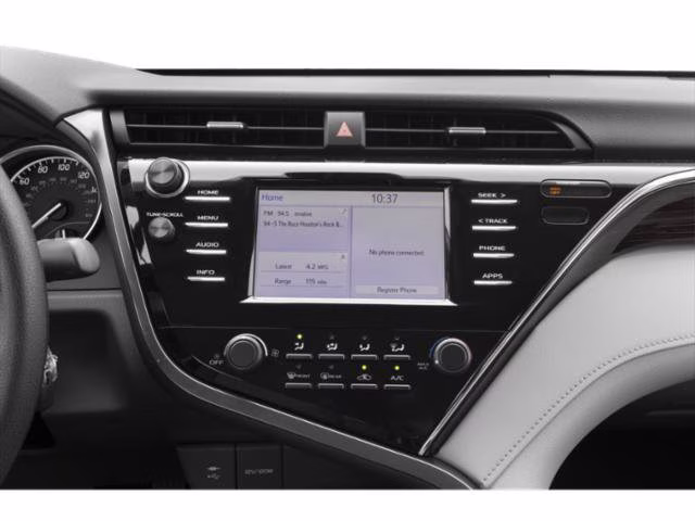 2019 Celestial Silver Metallic Toyota Camry LE FWD Sedan