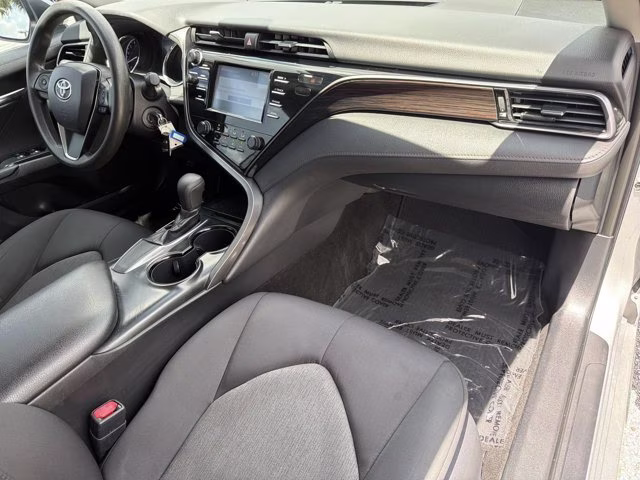 2019 Celestial Silver Metallic Toyota Camry LE FWD Sedan