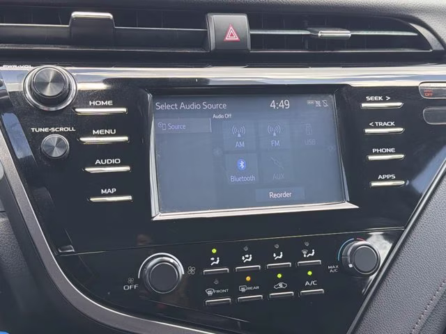 2019 Celestial Silver Metallic Toyota Camry LE FWD Sedan