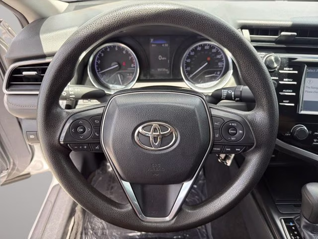 2019 Celestial Silver Metallic Toyota Camry LE FWD Sedan