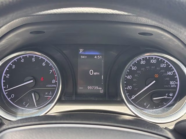 2019 Celestial Silver Metallic Toyota Camry LE FWD Sedan