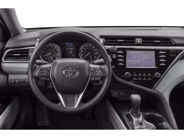 2019 Celestial Silver Metallic Toyota Camry LE FWD Sedan
