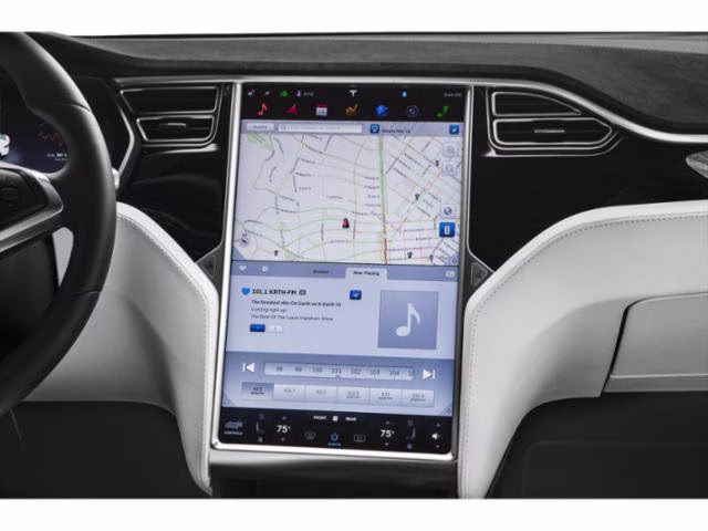2018 White Tesla Model X 100D AWD SUV