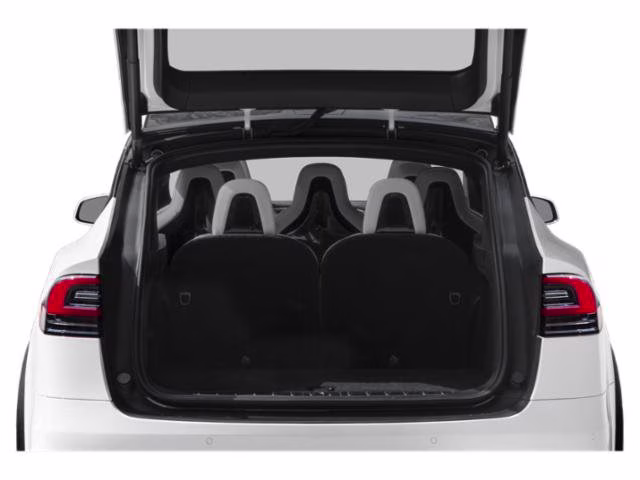 2018 White Tesla Model X 100D AWD SUV