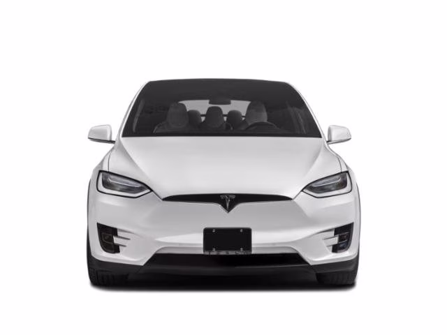 2018 White Tesla Model X 100D AWD SUV