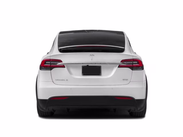 2018 White Tesla Model X 100D AWD SUV