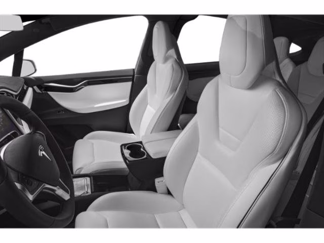 2018 White Tesla Model X 100D AWD SUV