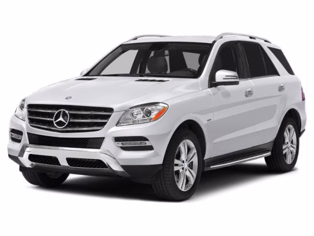 2015 Polar White Mercedes-Benz M-Class ML250 BlueTEC AWD SUV