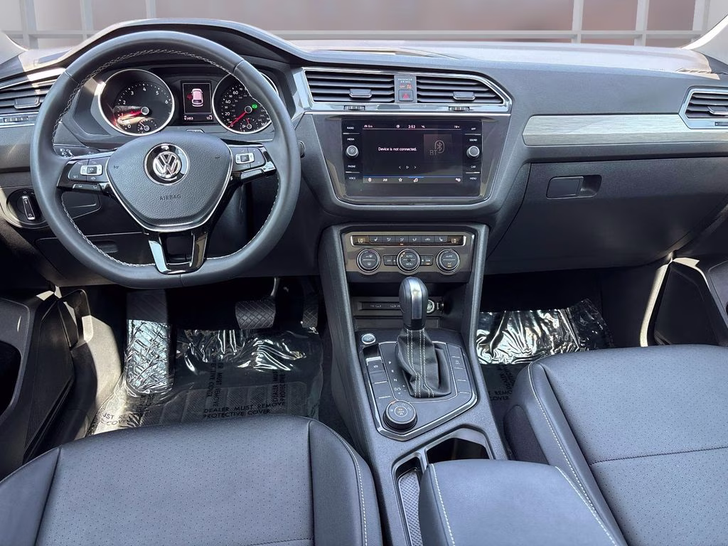 2021 Gray Volkswagen Tiguan 2.0T SE AWD SUV
