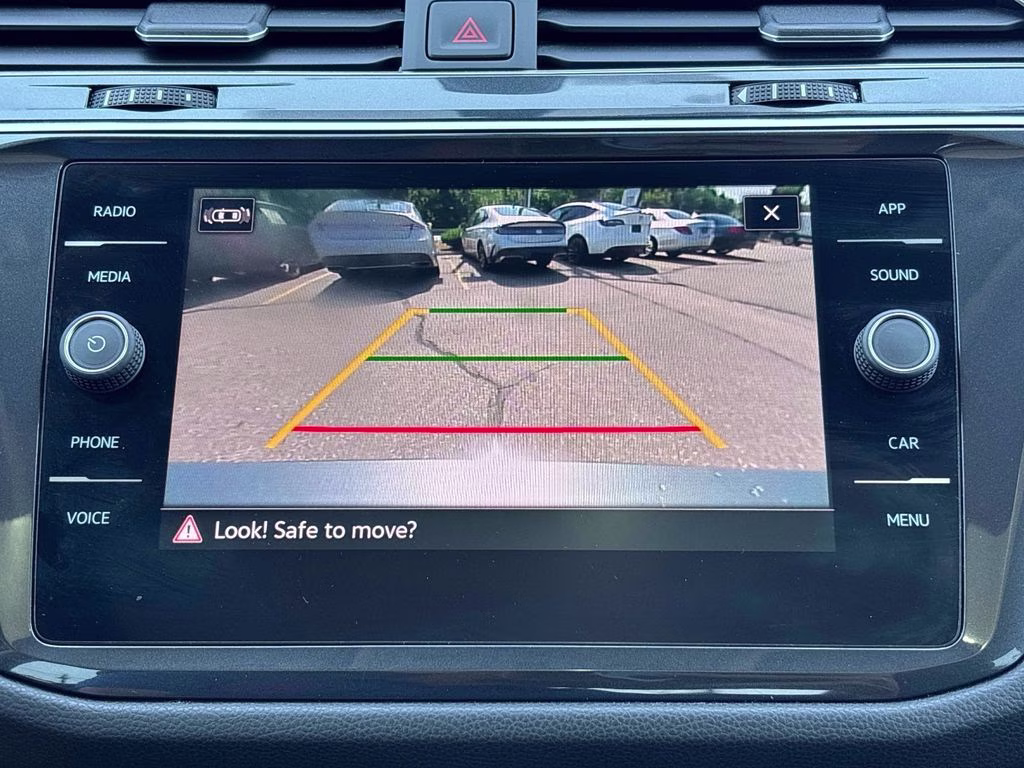 2021 Gray Volkswagen Tiguan 2.0T SE AWD SUV