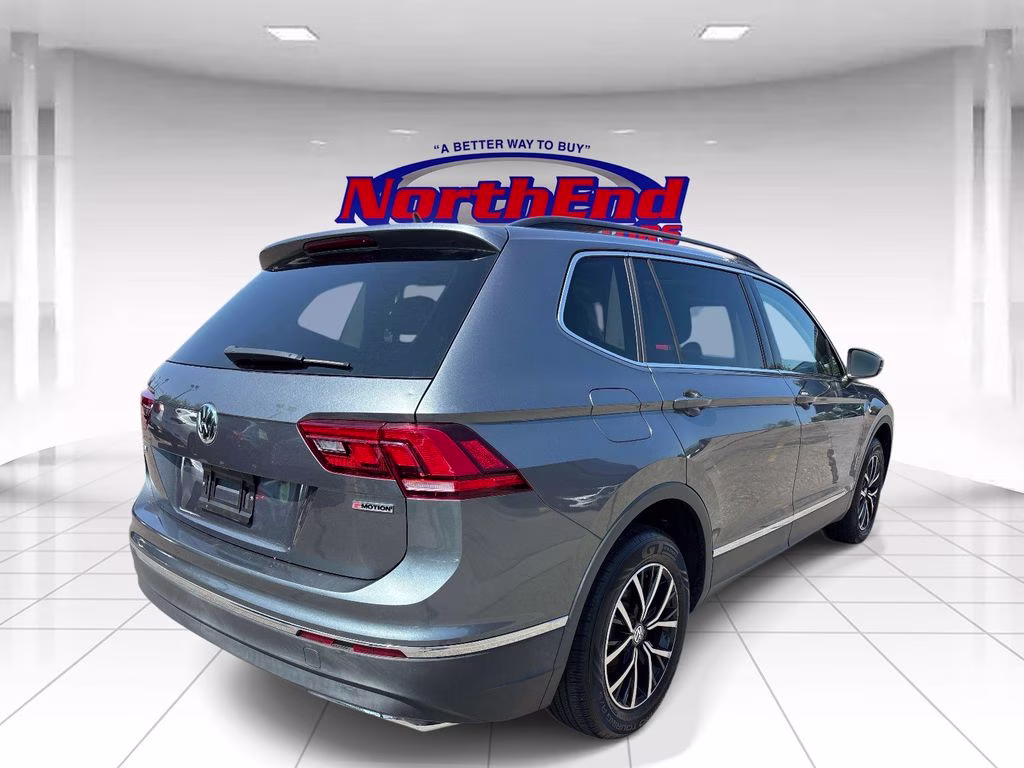 2021 Gray Volkswagen Tiguan 2.0T SE AWD SUV