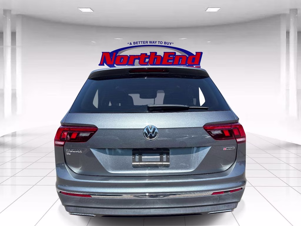 2021 Gray Volkswagen Tiguan 2.0T SE AWD SUV