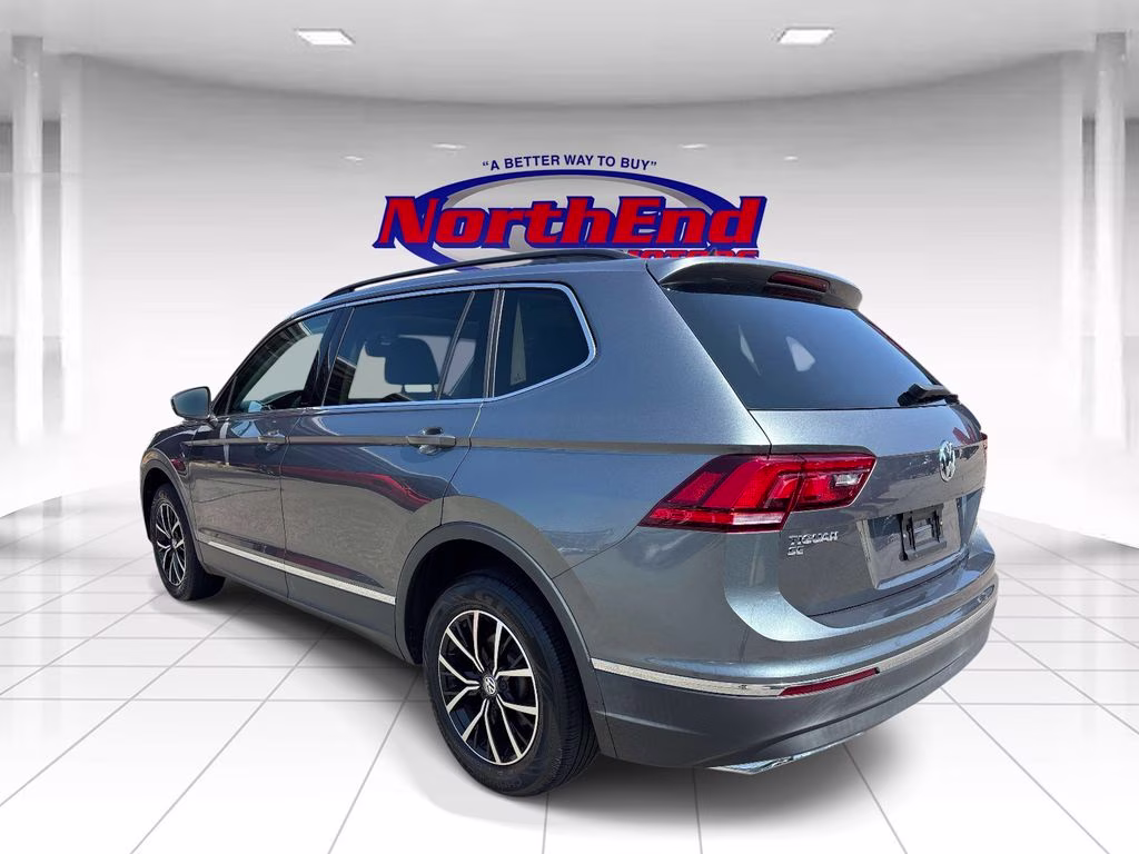 2021 Gray Volkswagen Tiguan 2.0T SE AWD SUV