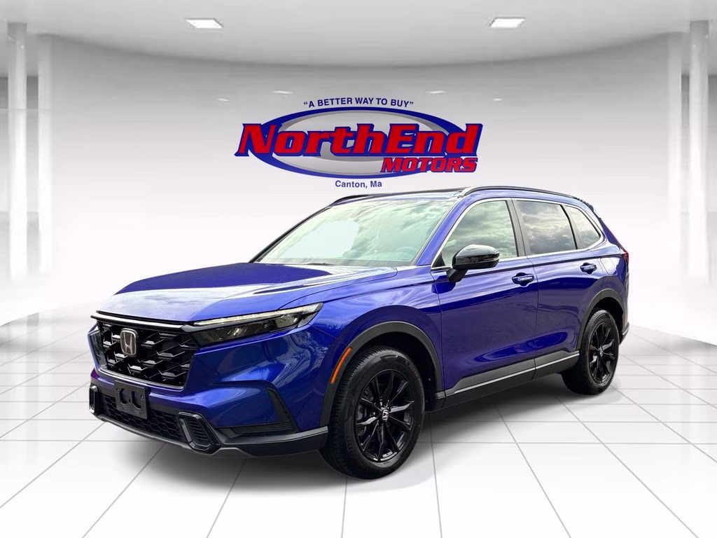 2024 Blue Honda CR-V Hybrid Sport AWD SUV