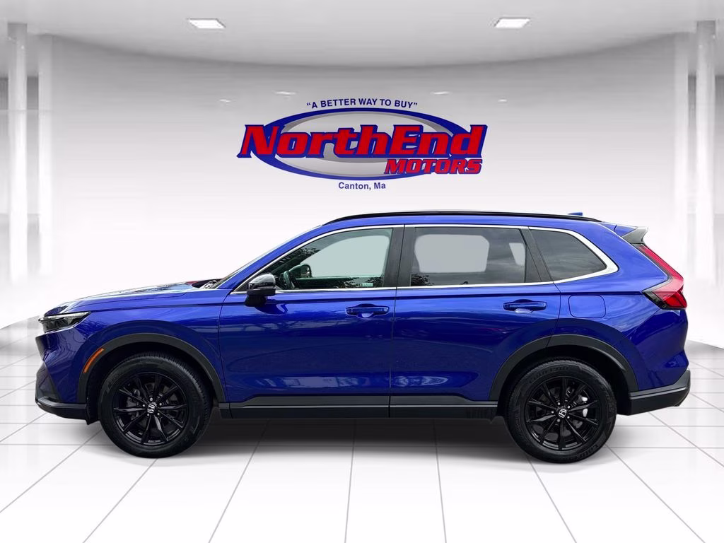 2024 Blue Honda CR-V Hybrid Sport AWD SUV