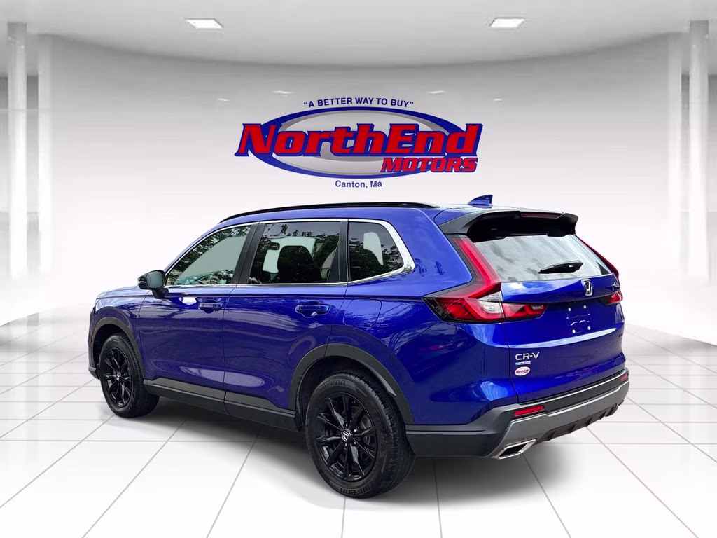 2024 Blue Honda CR-V Hybrid Sport AWD SUV