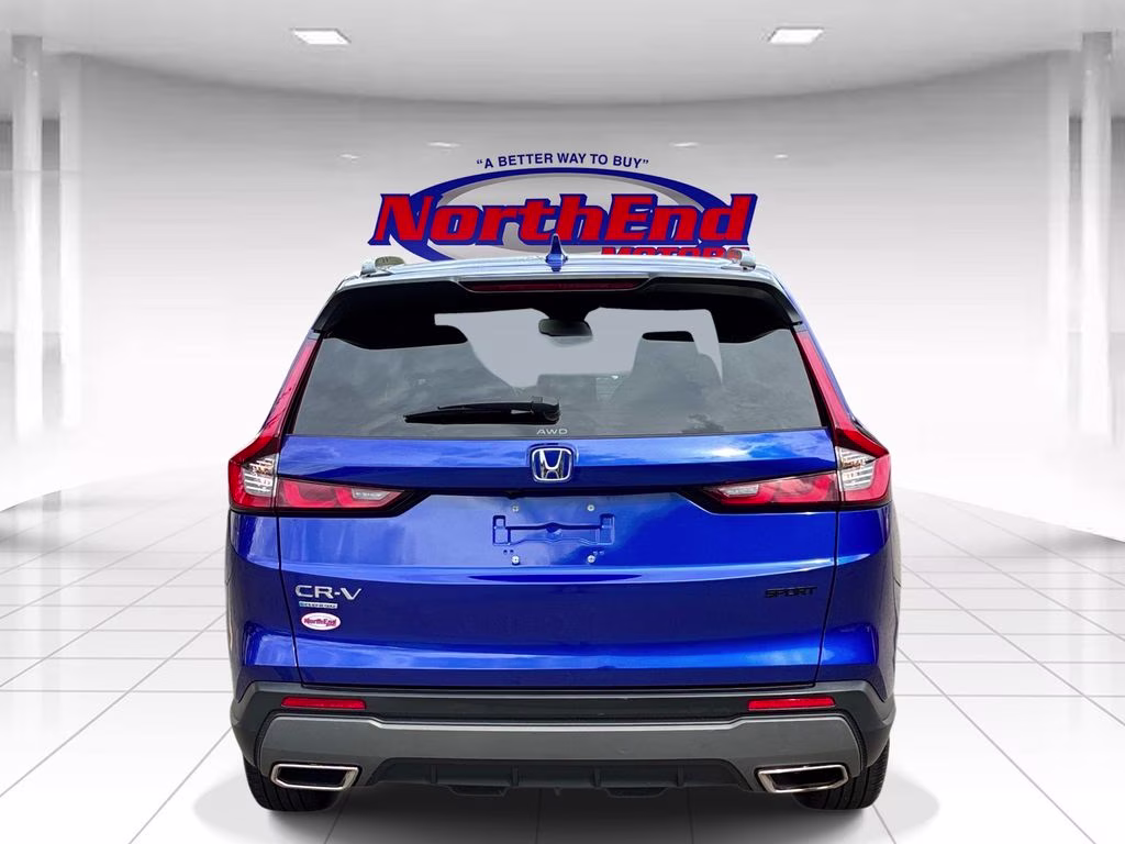 2024 Blue Honda CR-V Hybrid Sport AWD SUV