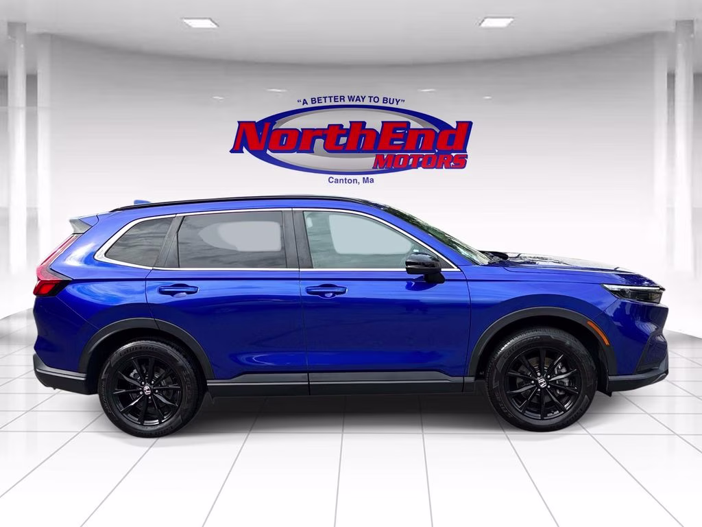 2024 Blue Honda CR-V Hybrid Sport AWD SUV