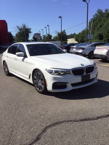 2020 Alpine White BMW 5 Series 540i xDrive AWD Sedan