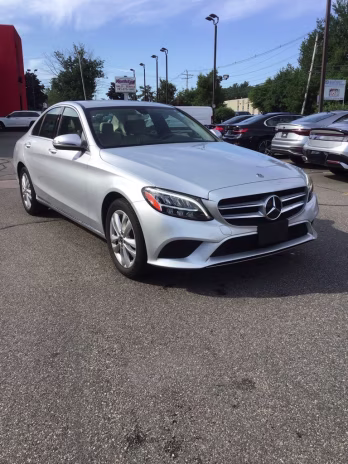 2019 Silver Mercedes-Benz C-Class C 300 AWD Sedan