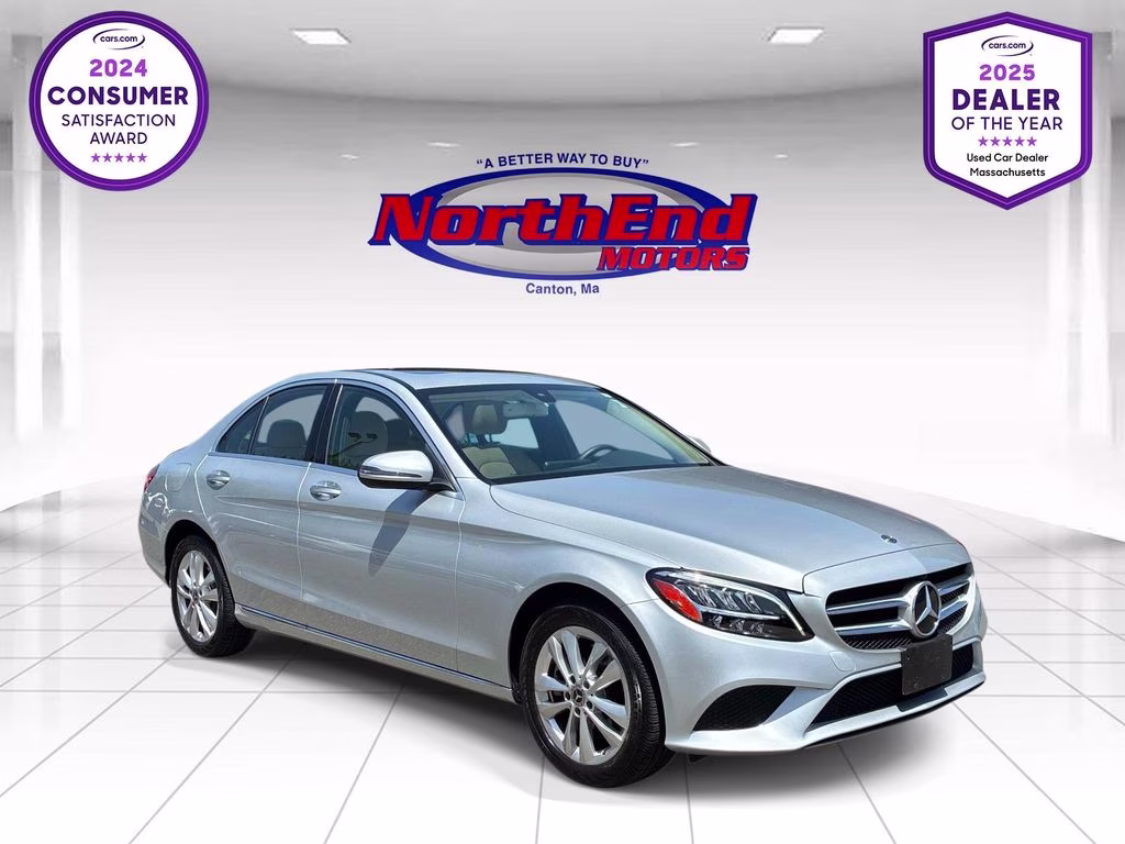 2019 Silver Mercedes-Benz C-Class C 300 AWD Sedan