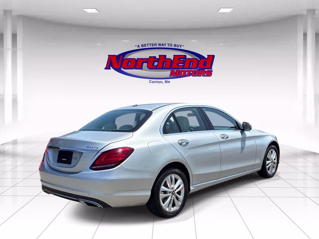 2019 Silver Mercedes-Benz C-Class C 300 AWD Sedan