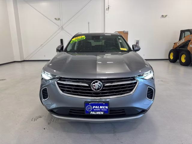 2021 Satin Steel Gray Metallic Buick Envision Essence AWD SUV