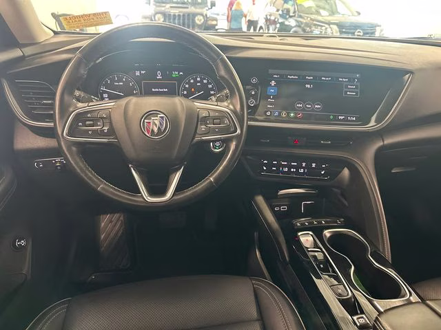 2021 Satin Steel Gray Metallic Buick Envision Essence AWD SUV