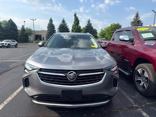 2021 Satin Steel Gray Metallic Buick Envision Essence AWD SUV