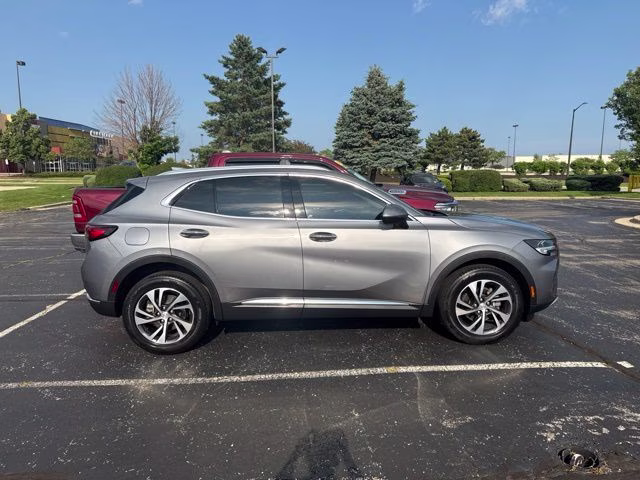 2021 Satin Steel Gray Metallic Buick Envision Essence AWD SUV