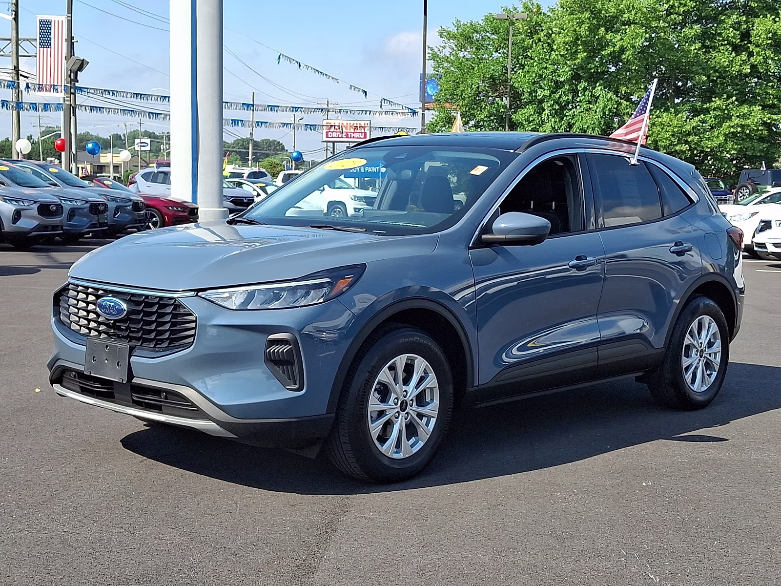 2023 Vapor Blue Metallic - K1 Ford Escape Active AWD