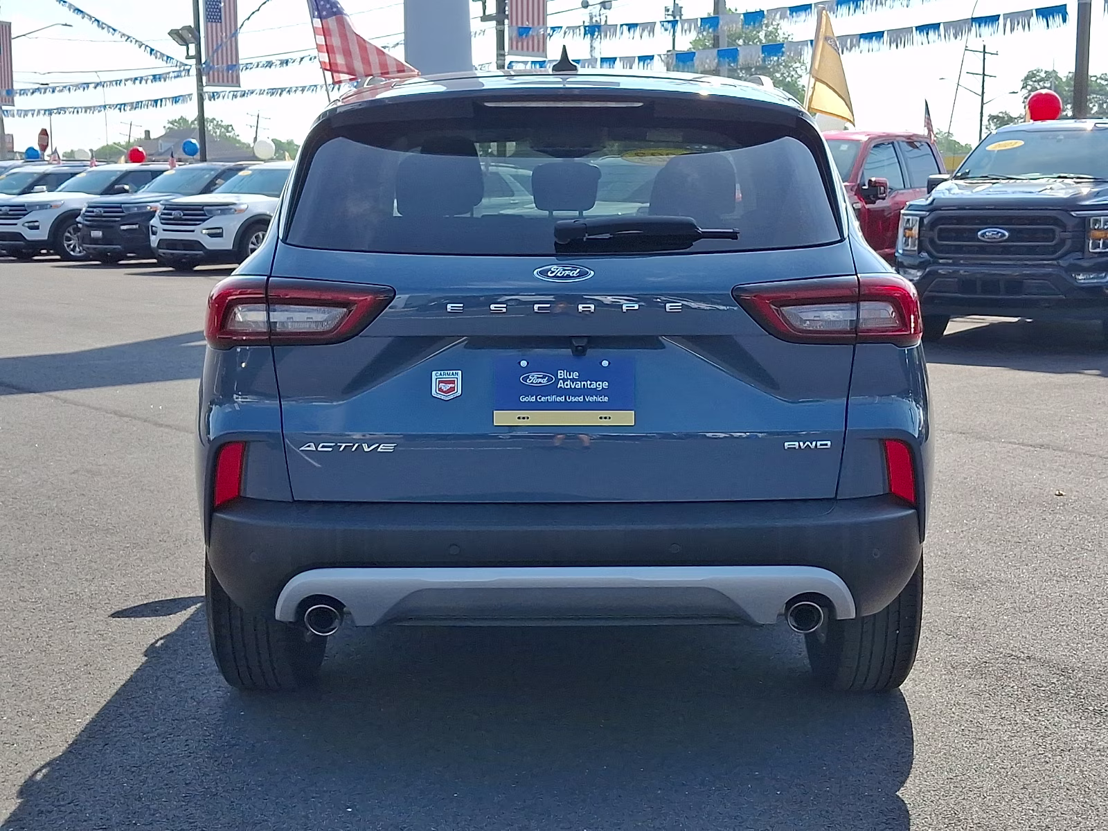 2023 Vapor Blue Metallic - K1 Ford Escape Active AWD