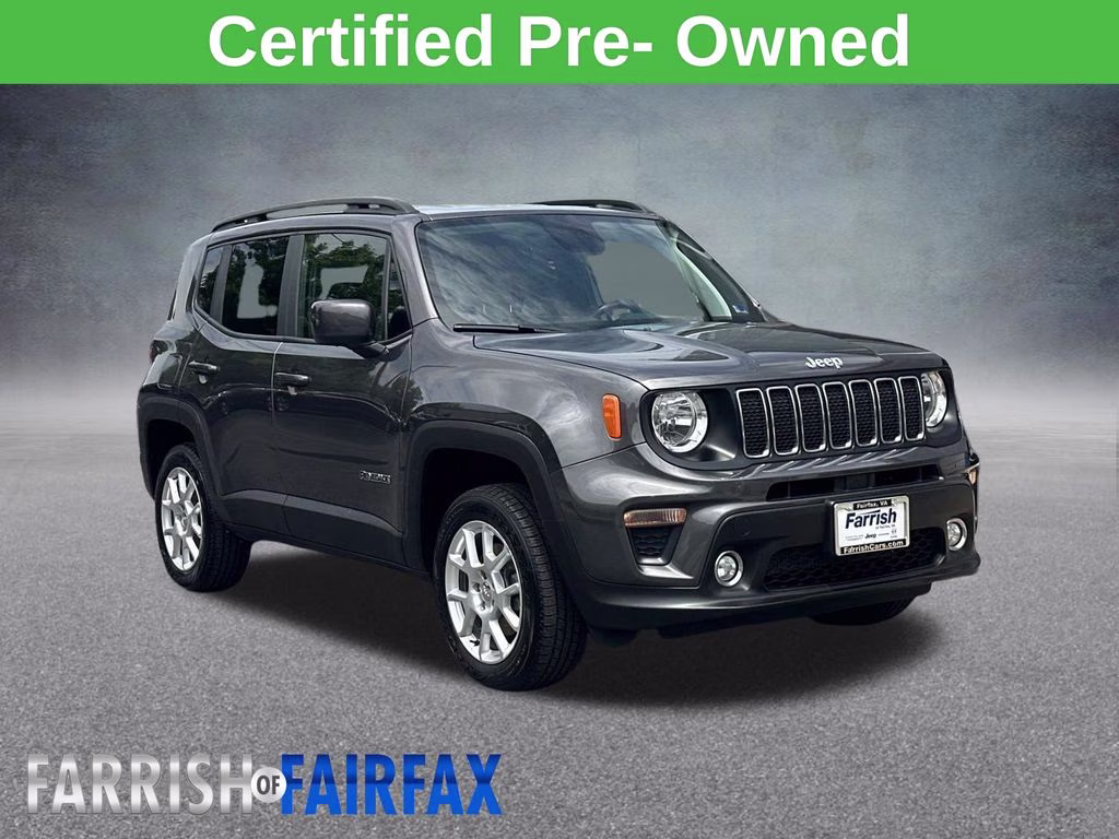 2020 Granite Crystal Metallic Clearcoat Jeep Renegade Latitude 4X4 SUV
