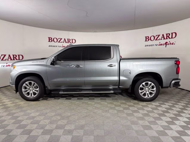 2024 Sterling Gray Metallic Chevrolet Silverado 1500 LTZ RWD Truck