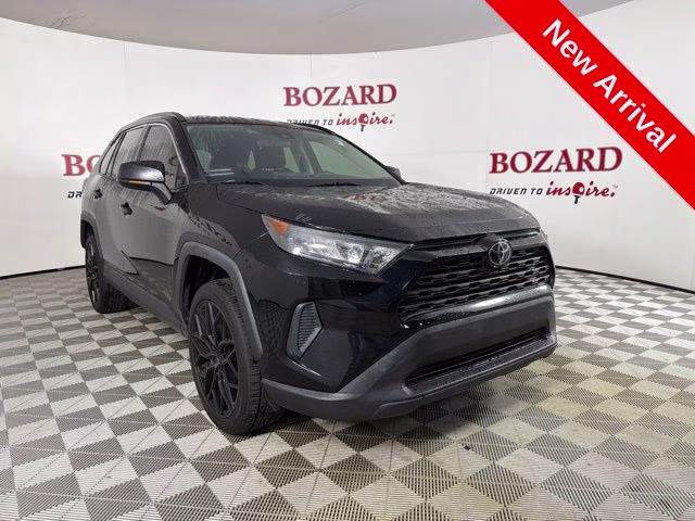 2020 Midnight Black Metallic Toyota RAV4 LE FWD SUV