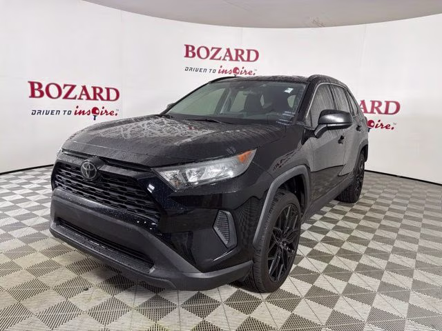 2020 Midnight Black Metallic Toyota RAV4 LE FWD SUV
