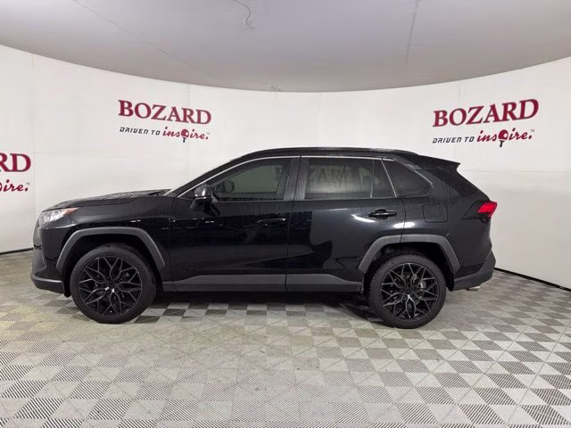 2020 Midnight Black Metallic Toyota RAV4 LE FWD SUV